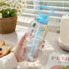 A variety of vertical pattern transparent crystal glass cup sets, creative heat-resistant drink empty cup gift sets details Picture